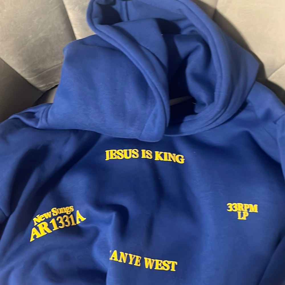 Brand new kanye “Jesus is king” hoodie